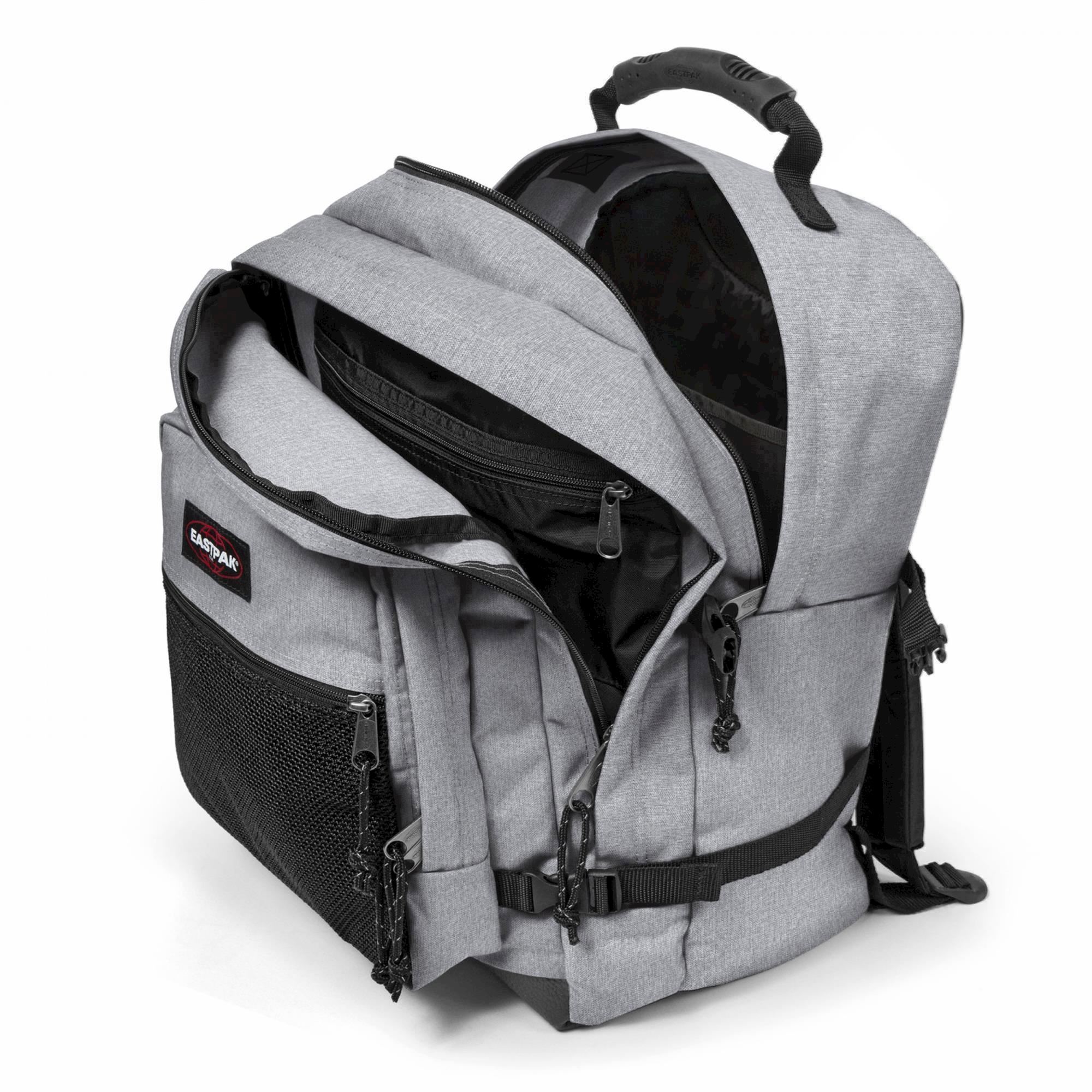 Eastpak, lysegrå rygsæk med 16 PC ek050 - ek050-Sunday grey hos Rie Pels - Pels, skind mode online gamle dyder